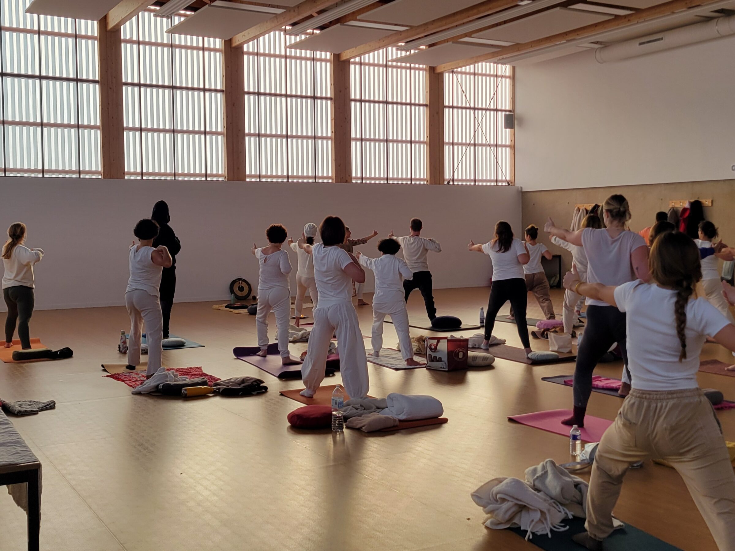 Yoga Sainte Eulalie, une matinée